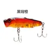 Set de Señuelos de Superficie tipo Crawler de 7 cm / 8.5 g con Perlas de Acero Integradas para Lubina y Róbalo