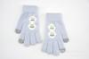 Guantes Nuevos Frescos Dulces Cálidos para Mujer Invierno Prueba de Frío Engrosados Flor Tulipán Ciclismo Pantalla Táctil de Dedos Completos