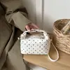 Bolso Cuadrado Pequeño de Mano Estilo Coreano para Mujer, Bolso de Hombro Versátil Casual, Moderno para Salir, Ir al Trabajo, Bolso Cruzado