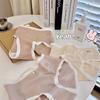 Conejito lindo ~ niña dulce algodón puro ropa interior de niña cómoda transpirable entrepierna antibacteriana bragas de mujer japonesas