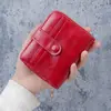 Cartera corta de mujer de nuevo estilo transfronteriza con cremallera, monedero multifuncional, tarjetero con múltiples ranuras para tarjetas, mini monedero al por mayor