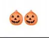 Nuevos Productos Europeos y Americanos Transfronterizos, Pendientes de Lazo de Halloween, Fantasma Lindo, Calabaza, Calavera, Pendientes Originales en Stock
