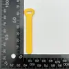 Tiras de Couro Sintético, Abas Coloridas de Couro, Tiras Longas com Furos, Abas de Couro para Jaquetas Femininas, Acessórios para Zíper, Abas de Couro Destacáveis