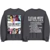 Navidad 2025 Europea y Americana Nuevo Estilo 1989 Taylor Moda Simple Estampada Sudadera de Cuello Redondo Europea y Americana para Hombres y Mujeres