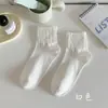 Calcetines de media pantorrilla para hombre, Algodón puro, Antibacterianos, Resistentes al olor, Calcetines holgados, Calcetines sueltos para hombre de Otoño e Invierno, Calcetines absorbentes de sudor para hombre