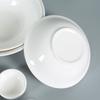 Juego de Tazones de Cerámica para Uso Diario, Tazón Grande para Sopa, Tazón para Arroz, Porcelana Blanca, Diseño Moderno y Sencillo