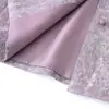 Nova jaqueta nacional de moda estilo chinês para mães, novo modelo primavera e outono 2026, jaqueta superior pequena de luxo de alta qualidade estilo Chanel para maiores de 50 anos