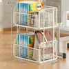 Caja de almacenamiento de libros para aulas de estudiantes de secundaria, caja de libros con ruedas, estante de almacenamiento de bolsas de libros móvil, carrito de libros para estudiantes