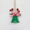 Colgante de Campana de Navidad Cuerda de Cáñamo Accesorios de Frutas Rojas Decoración Navideña Transfronteriza Hogar Hotel Árbol de Navidad Colgante de Campana