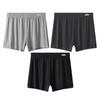 Net serán los nuevos pantalones cortos de seda helada súper elásticos para hombre al por mayor, pijamas de verano frescos y cómodos, pantalones cortos ultrafinos transpirables