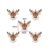 Accesorios de Joyería DIY con Goteo de Aceite 50 Serie Navideña Papá Noel Muñeco de Nieve Colgante Decorativo Colgante W295