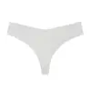 Europa y Estados Unidos talla grande transfronteriza tanga de seda de hielo en forma de V fuelle de algodón mujer body tanga sexy t-back pantalones mujer