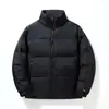 Chamarra de Plumas 2024 Invierno Nueva para Hombre Cuello Alto Engrosada Cálida Relleno de Plumón de Pato Blanco Moda Casual para Hombre Chaqueta al por Mayor