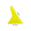 Raspador de Película Transfronterizo, Pegatinas de Pared para Coche, Instalación de Baldosas de Suelo, Relleno de Huecos, Eliminación de Burbujas, Papel Tapiz, Raspador Triangular de Vidrio