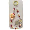 Funda de Teléfono de Lujo Exquisita Perforada DIY Linda Serie Fiesta de Pijamas Pop Mart Original Genuina