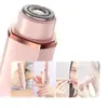 Mini Afeitadora Eléctrica de Doble Cabezal para Mujer - Recortadora de Viaje