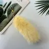 Acessórios de bolsa com pingente de pele de raposa sintética, adereços de pelúcia, pingente de chaveiro de carro de cauda de raposa sintética em estoque