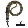 Goma para cordón de teléfono móvil de 10 mm de grosor, cuerda ajustable en diagonal, clip para teléfono móvil, cordón anti-pérdida, cordón para cuello