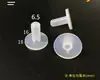 Tampa Quadrada de Silicone Oval Capa Protetora Borracha Resistente a Altas Temperaturas Semicírculo Tampa de Borracha Transparente Anti-Derrapante Impermeável Tampa de Vedação Tampa Plana