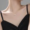 Colar de nicho estilo coreano com oito estrelas, design de nicho feminino, leve, luxuoso, pingente de estrela, colar de alta qualidade, atacado de joias