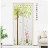 Cortina de puerta suave de plástico transparente, magnética, para aire acondicionado, resistente al viento, aislante térmico, a prueba de mosquitos, para cocina, a prueba de aceite y a prueba de humo.
