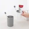 Taza Magnética de Acero Inoxidable 304 sin Taladro para Enjuague Bucal y Cepillo de Dientes para Uso Doméstico, Adecuada para Parejas y Familias, Taza de Lavado Invertida