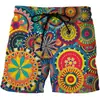 Comercio Electrónico Transfronterizo Suministro Pantalones Cortos para Hombre Patrón de Ojos Impresión 3D Pantalones de Playa de Verano Pantalones Casuales Dropshipping