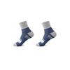 Calcetines Zhuji Calcetines de Media Caña para Hombre Cuatro Estaciones Antiolor Transpirables Rayas de Bloques de Color Calcetines Casuales de Algodón Calcetines Clásicos de Negocios Venta al por Mayor