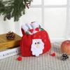 Saco de maçã de Natal saco de doces de véspera de Natal bolsa Decorações saco de presente de Natal saco de cordão caixa de maçã