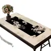 Mantel de Mesa Estilo Medieval con un Toque de Lujo Ligero y Gama Alta, Impermeable, Resistente al Aceite, Lavable, Protector Rectangular para Mesa de Comedor, Mantel para Mesa de Café