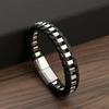 Pulseras Retro de Acero Inoxidable de Nuevo Estilo Europeo y Americano Transfronterizo Pulseras Hechas a Mano para Hombre Joyería Mujer Fabricante Mayorista de Yiwu