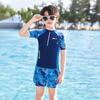 Traje de Baño Infantil de Espalda Descubierta Dividido Talla Mediana Traje de Baño Juvenil para Niñas Traje de Baño Profesional para Entrenamiento de Natación para Niñas Parte Inferior