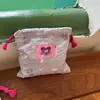Bolsa de Espuma con Cordón de Dibujos Animados Estilo Ins, Linda y Portátil, Bolso de Moda para Artículos Varios y Maquillaje para Llevar