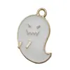 79 Dibujos Animados Goteo de Aceite Halloween Calabaza Murciélago Fantasma Colgante de Aleación DIY Accesorios para Pulsera con Cuentas