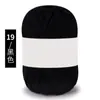Hilo de Algodón Coreano de Leche de 4 Hebras, Lana Media, Bola de Hilo de Grosor Medio para Muñecas Hechas a Mano, Hilo para Crochet, Bola de Hilo Tejida a Mano