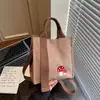 Bolso de Lona Nuevo Bolso Cuadrado Pequeño Moderno Casual Lindo Bolso para el Almuerzo Bolso Tote para Salir Bolso Cruzado Pequeño Sencillo