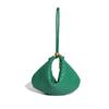 Bolso Tejido de Gran Capacidad para Mujer Textura Popular Celebridad de Internet Bolso Dumpling Diseño Nicho Casual Combinable de Un Hombro Sobaco