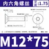 Acero Inoxidable 304 Cabeza Plana Hexagonal Din7991 Cabeza Avellanada el Tornillo de Rosca Completa Dongming M3M4M5M6-M12