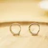 Dz Europeu Mais Vendido Geométrico Liso Ear Cuff Feminino Nicho Diário Versátil Argola de Brinco Simples Moda Brinco