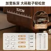 Armário de sapatos para hall de entrada, armário de armazenamento interno de grande capacidade para uso doméstico, armário de armazenamento multicamadas, armário de armazenamento simples montado na parede, sapateira