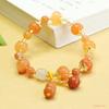 Pulsera de Jade Seda Dorada Aiyu Cuentas de Calabaza Pulsera de Calabaza Estilo Étnico Venta al por Mayor de Fábrica Dropshipping S3092106