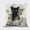 Fronha de Gato Fronha de Linho de Gato Fronha de Sofá para Sala de Estar Fronha Casa Nova Amazon Transfronteiriça