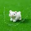Nova micro paisagem pequenos ornamentos pequenos animais 12 micro paisagem enfeites de resina bonito desenhos animados pequenos animais 12