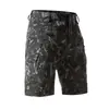 Pantalones cortos de trabajo estilo europeo y americano para correr, duraderos, de secado rápido, transpirables, adecuados para entrenamiento de fitness, pesca y senderismo