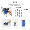 Codificador Rodante Combinado con Números, Letras, Fechas, Caracteres Chinos Reemplazables, Sello Rodante para Cajas de Cartón, Cepillo de Sello Antierrores