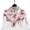 Verão Nova Moda Estampa Floral Natural Lenço de Voile Atacado Lenço Feminino Fornecimento Pronto