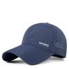 Sombrero para el sol de talla grande con letras nuevas para primavera y verano, gorra de malla con visera para montar al aire libre, gorra de béisbol suave de secado rápido para mujer