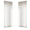 Cortina de Visillo Blanca Jacquard Qingfeng Haitang para Balcón de Sala de Estar, Transmite la Luz pero No es Transparente, para Ventanas Salientes, Alta Gama al por Mayor