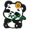 Lindos Animales Serie Zapatos con Agujeros Funda para Teléfono Móvil Botón Decorativo DIY Accesorios Hechos a Mano PVC Goma Suave Zapatos Flor Hebilla para Zapatos