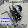 Generador de Manivela 220V V2000W 50Hz CA Doméstico Caja de Engranajes Aceleradora Sin Escobillas Ndfeb